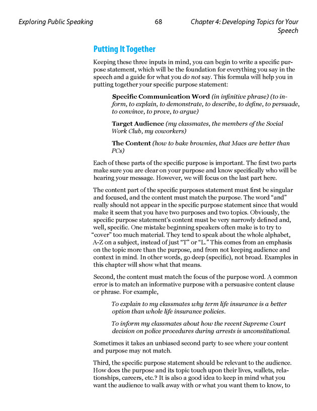 Exploring Public Speaking - Page 68